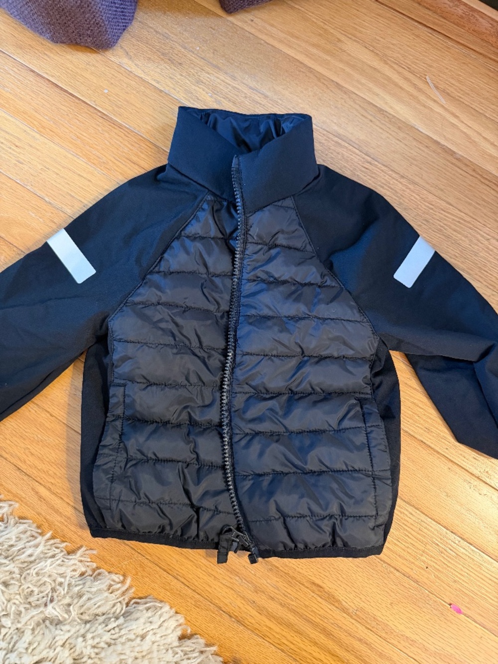 H&M Toddler Boys Water-Repellent Puffer Jacket – Black – Size 2T